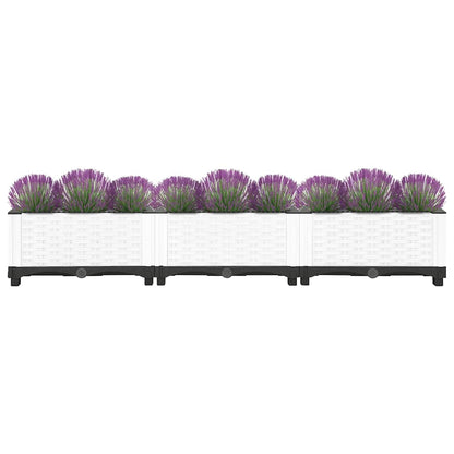 Hochbeet 120x40x23 cm Polypropylen