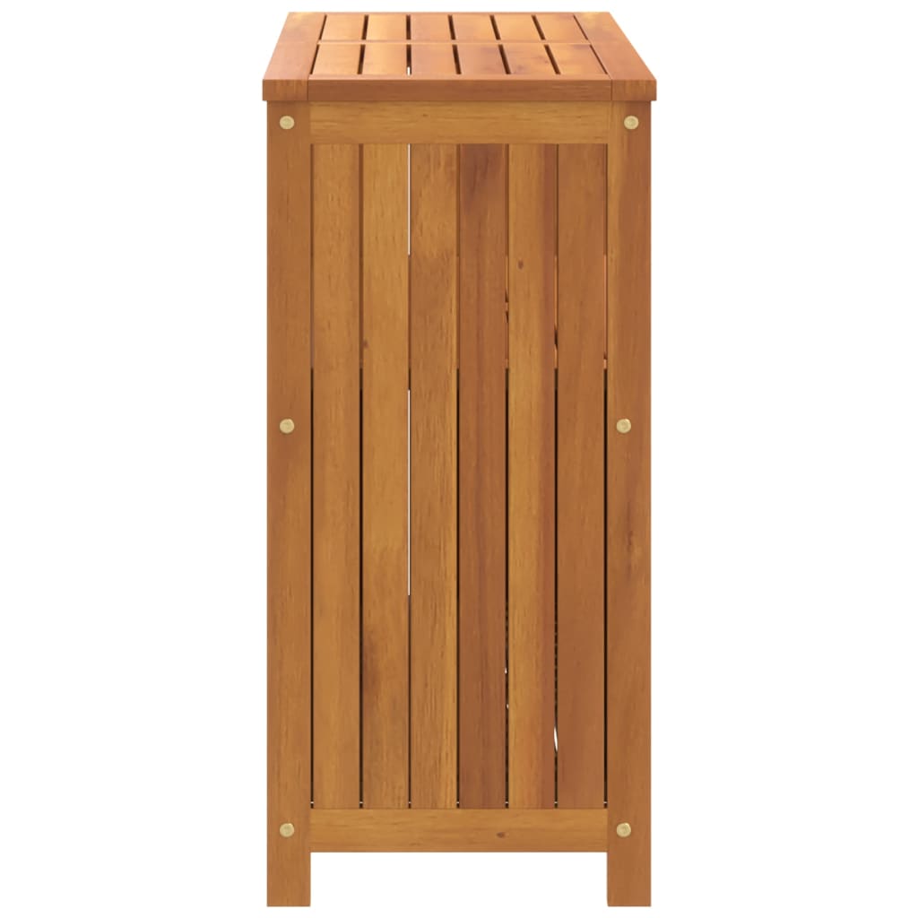 Garten-Konsolentisch 80x35x75 cm Massivholz Akazie