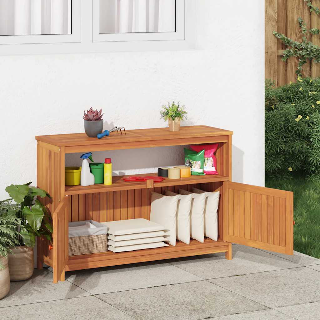 Garten-Konsolentisch 110x35x75 cm Massivholz Akazie