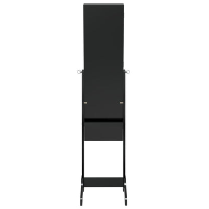Standspiegel Schwarz 34x37x146 cm