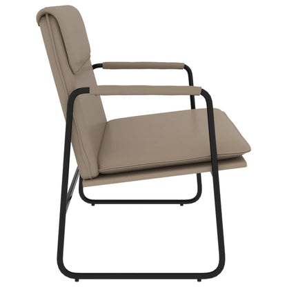 Sitzbank Cappuccino-Braun 100x64x80 cm Kunstleder