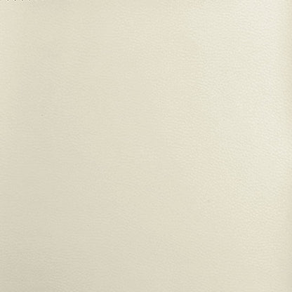 Sitzbank Creme 107x80x81 cm Kunstleder