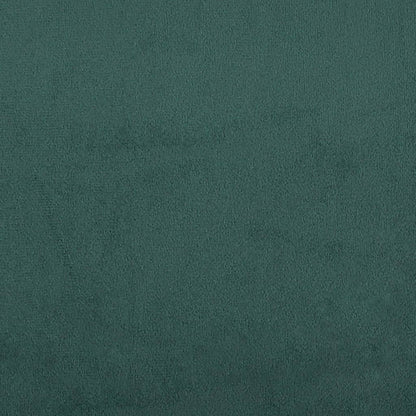 Sitzbank Dunkelgrün 108x79x79 cm Samt