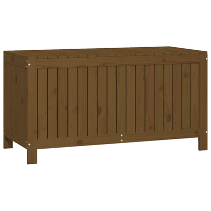 Havekiste Honningbrun 121x55x64 cm Massiv Fyr