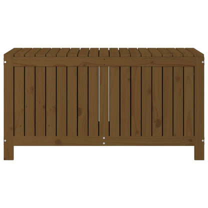 Havekiste Honningbrun 121x55x64 cm Massiv Fyr