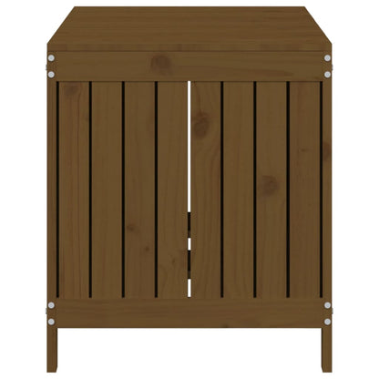 Havekiste Honningbrun 121x55x64 cm Massiv Fyr