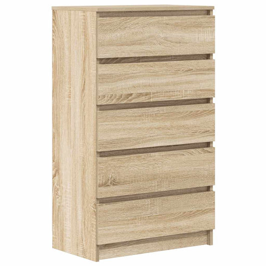 Schubladenschrank Sonoma-Eiche 60x36x103 cm Holzwerkstoff