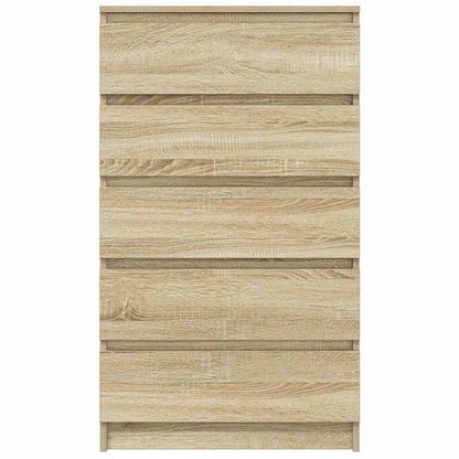 Schubladenschrank Sonoma-Eiche 60x36x103 cm Holzwerkstoff