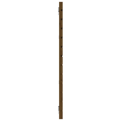 Wand-Kopfteil Honigbraun 156x3x91,5 cm Massivholz Kiefer