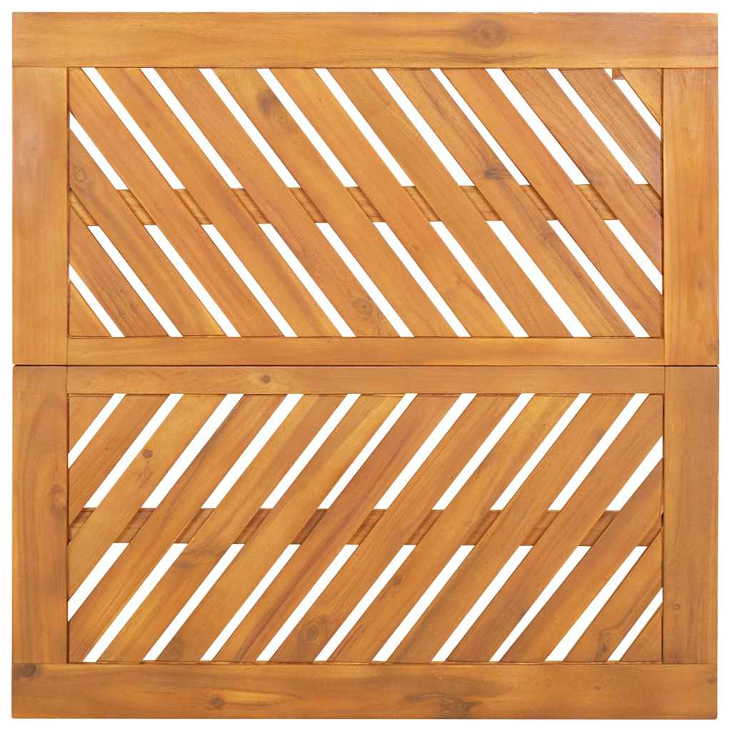 Garten Essgruppe 5 pcs Braun 90 x 90 x 74 cm Akazie Massivholz