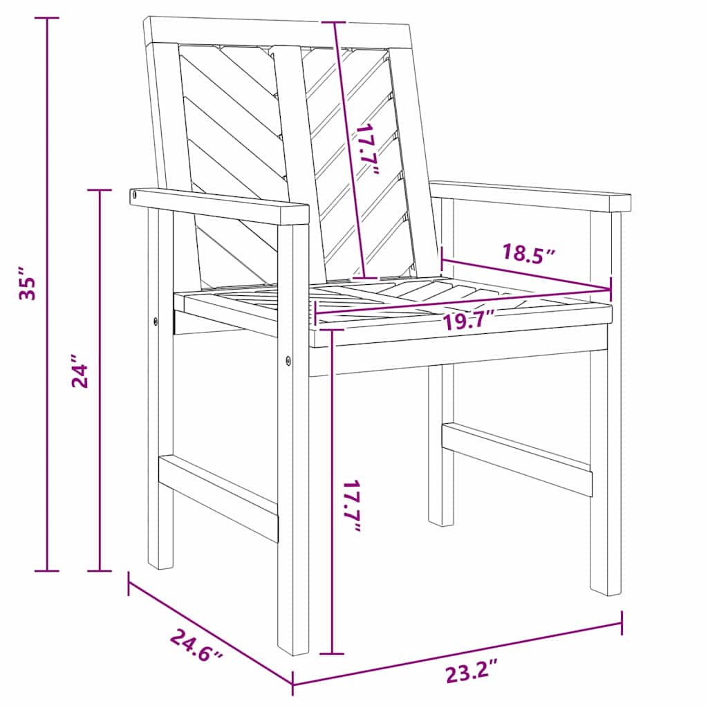 Garten Essgruppe 5 pcs Braun 150 x 90 x 74 cm Akazie Massivholz