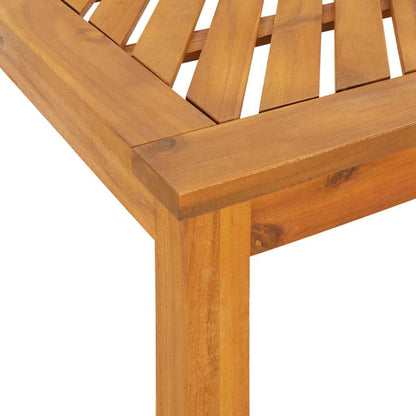 Garten Essgruppe 3 pcs Braun 150 x 90 x 74 cm Akazie Massivholz