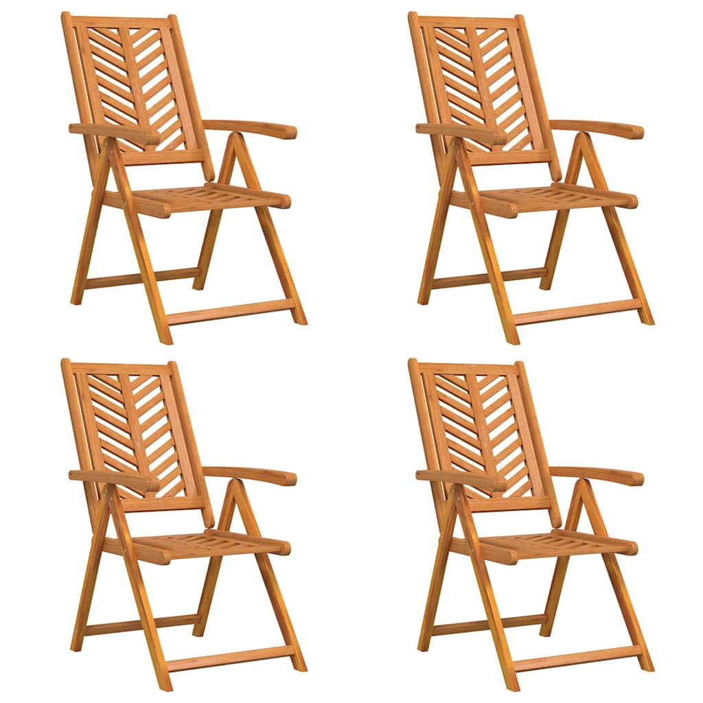 Recliner 4 pcs Braun 57 x 71 x 90cm Holz