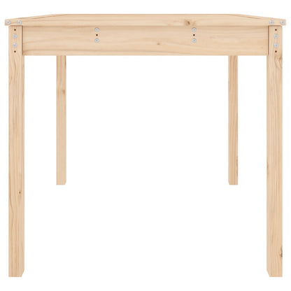 Havebord 82,5x82,5x76 cm massivt fyrretræ