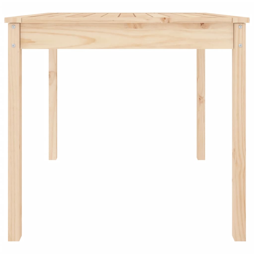 Havebord 82,5x82,5x76 cm massivt fyrretræ