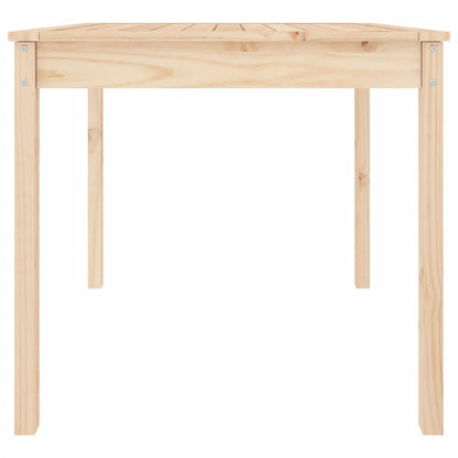 Havebord 82,5x82,5x76 cm massivt fyrretræ