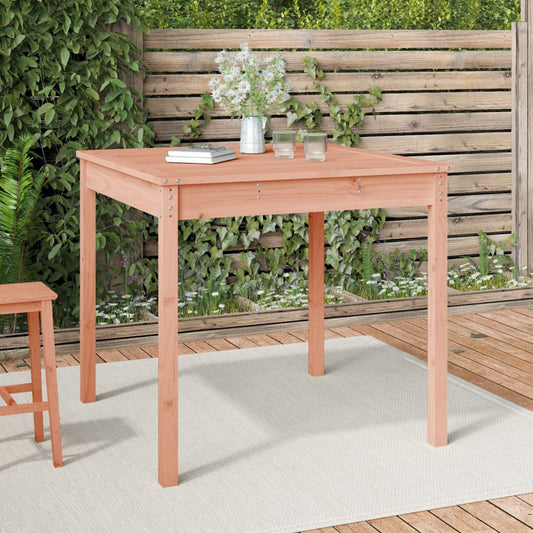 Gartentisch 82,5x82,5x76 cm Massivholz Douglasie