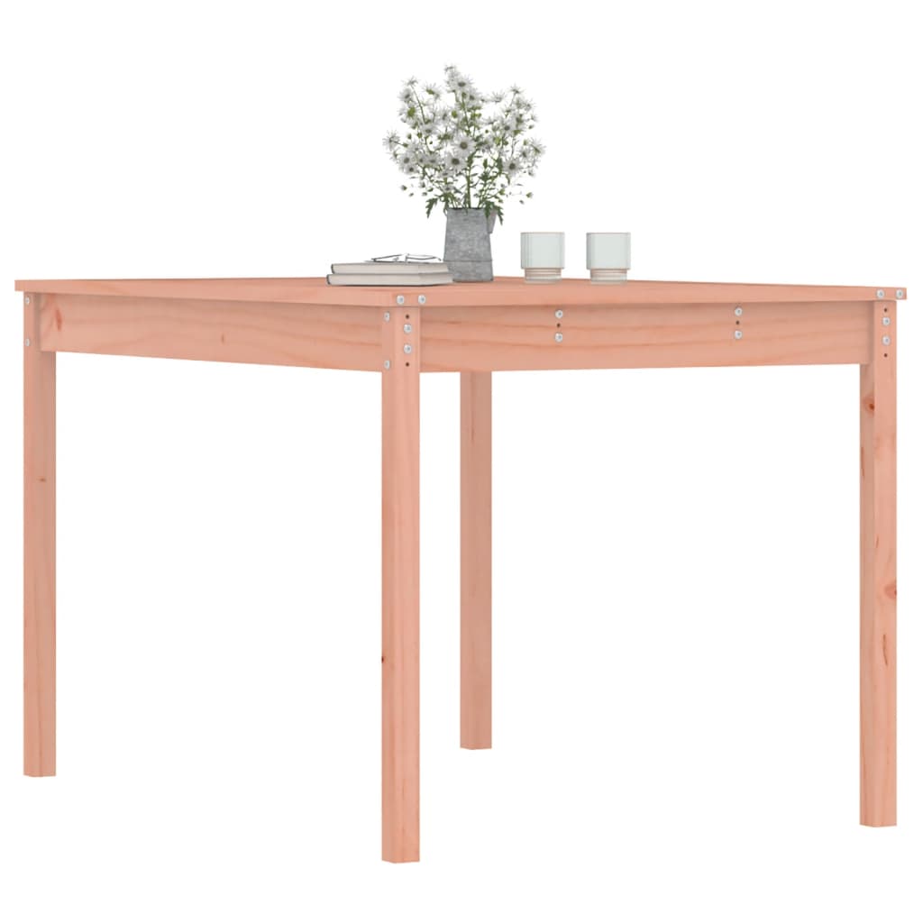 Havebord 121x82,5x76 cm massivt douglasgrantræ
