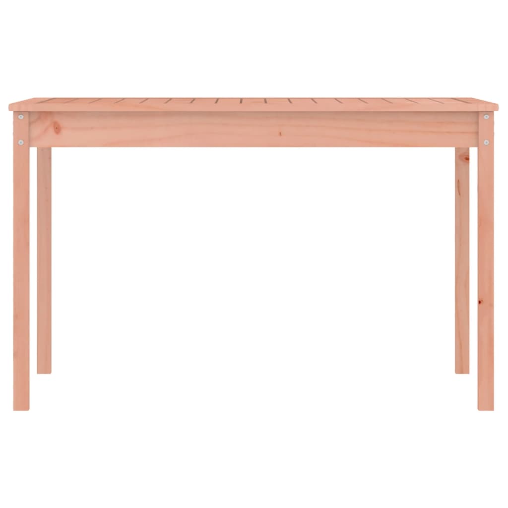Havebord 121x82,5x76 cm massivt douglasgrantræ