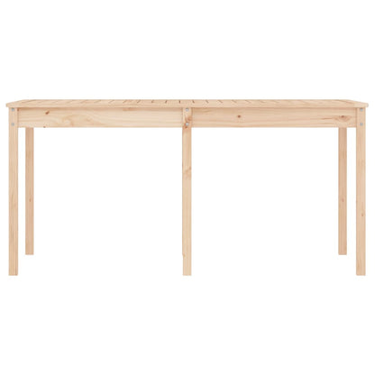 Gartentisch 159,5x82,5x76 cm Massivholz Kiefer