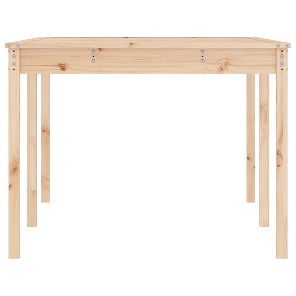 Havebord 203,5x100x76 cm massivt fyrretræ