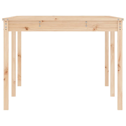 Havebord 203,5x100x76 cm massivt fyrretræ