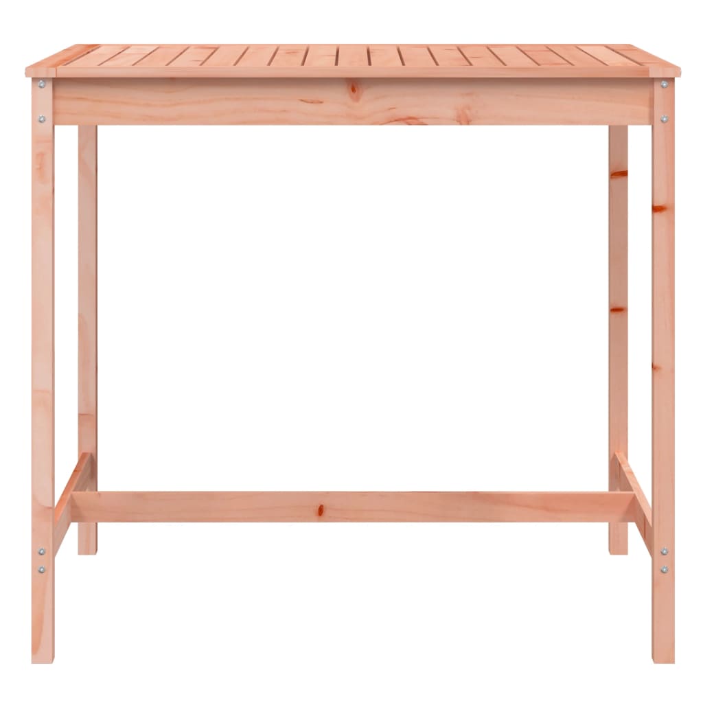 Gartentisch 121x82,5x110 cm Massivholz Douglasie