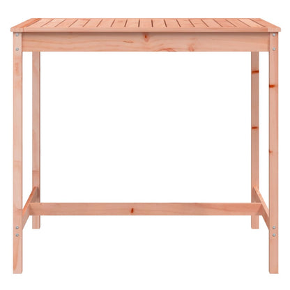 Gartentisch 121x82,5x110 cm Massivholz Douglasie