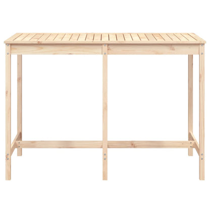 Gartentisch 159,5x82,5x110 cm Massivholz Kiefer