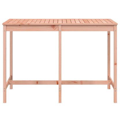 Gartentisch 159,5x82,5x110 cm Massivholz Douglasie