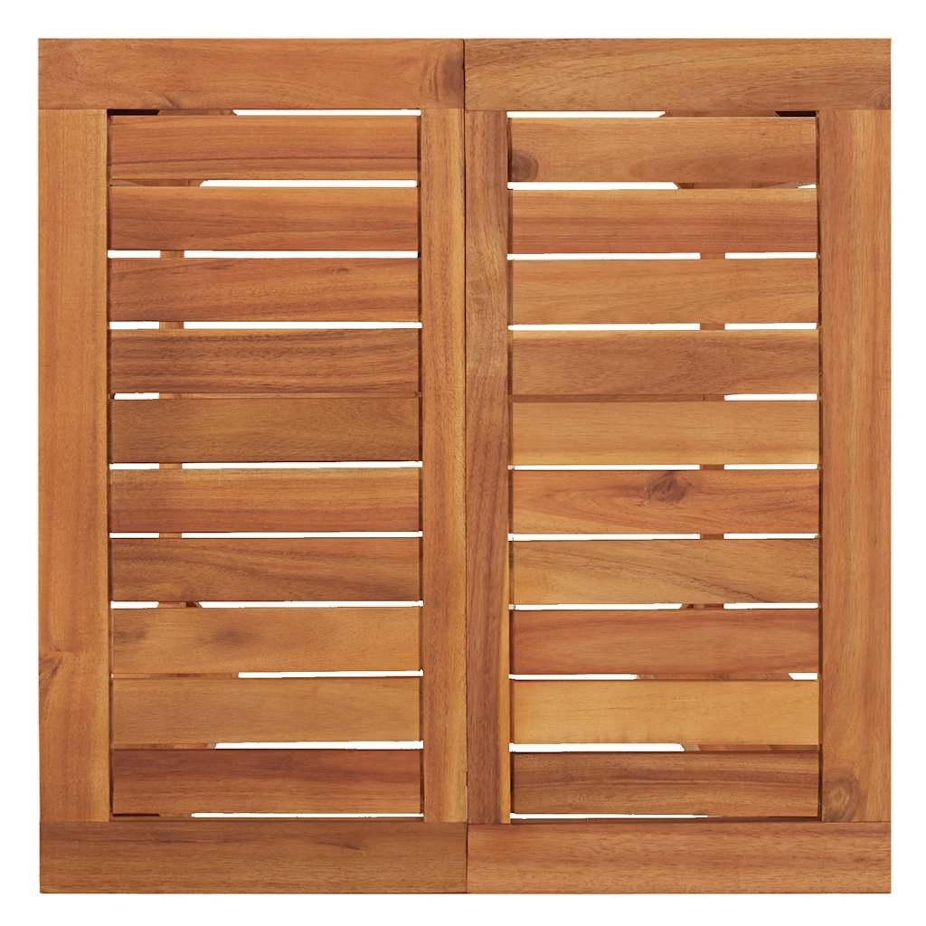 Garten-Bartisch 60x60x105 cm Massivholz Akazie