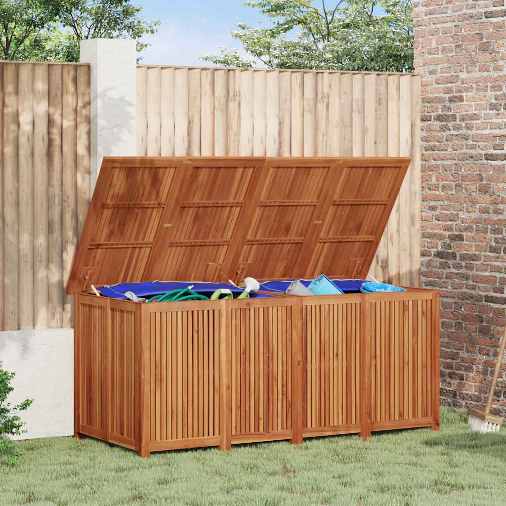 Gartenbox 200x80x75 cm Massivholz Akazie