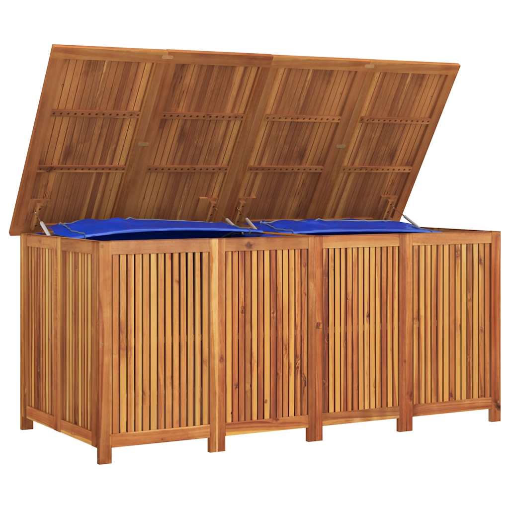 Gartenbox 200x80x75 cm Massivholz Akazie