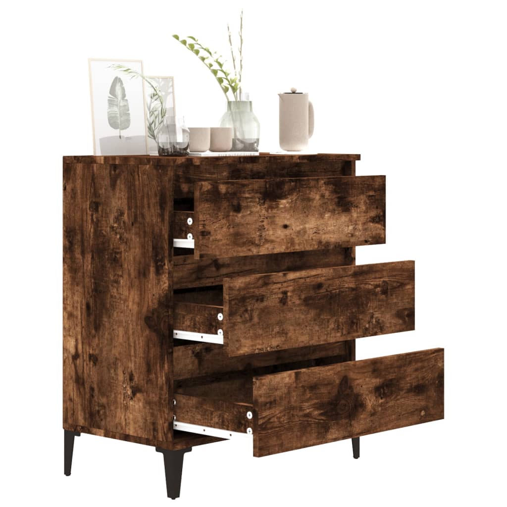 Skænk røget eg 60x35x70 cm træmateriale