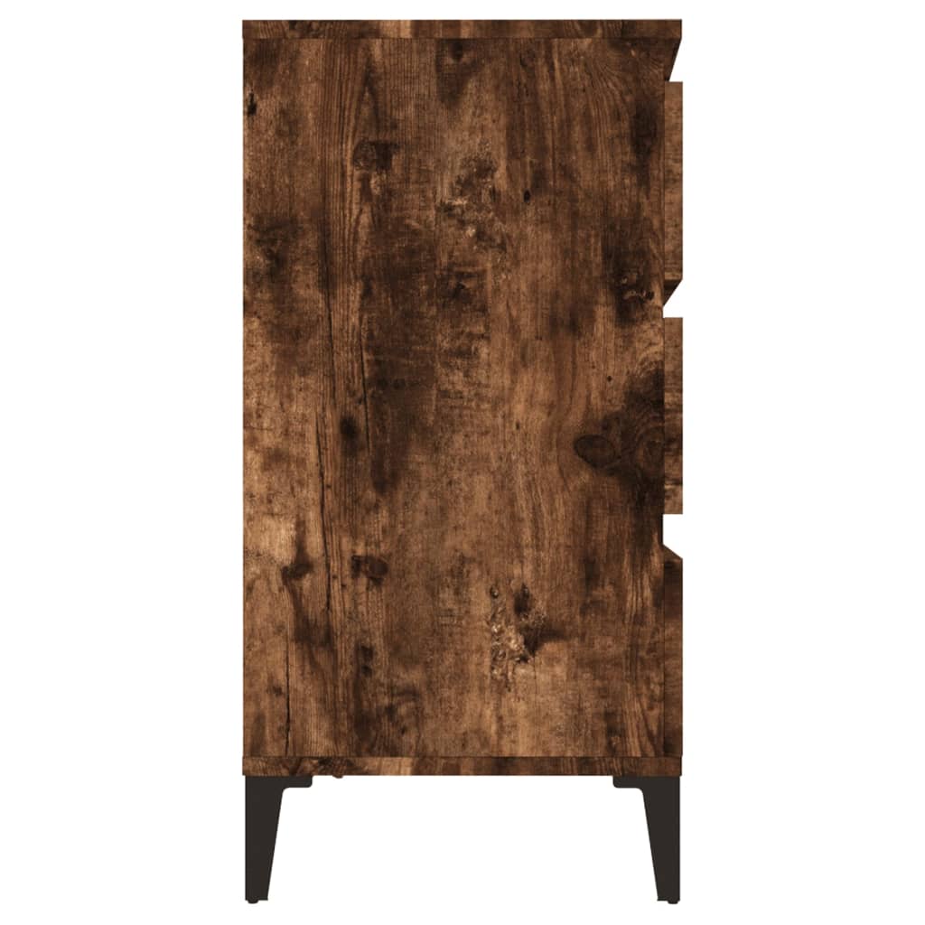 Skænk røget eg 60x35x70 cm træmateriale