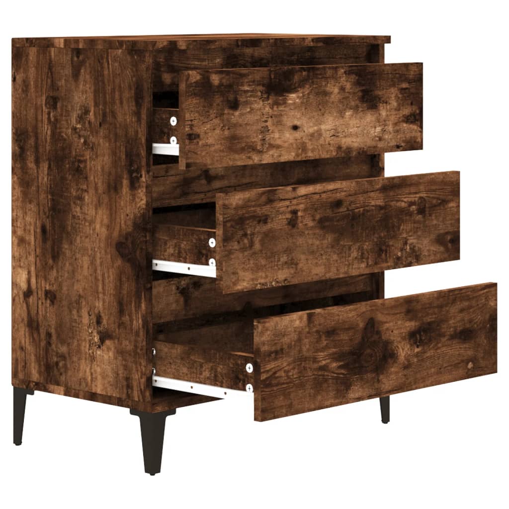 Skænk røget eg 60x35x70 cm træmateriale