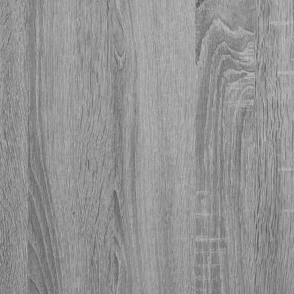 Hängeschrank Lyon Glas Grau Sonoma 40x31x60 cm Holzwerkstoff