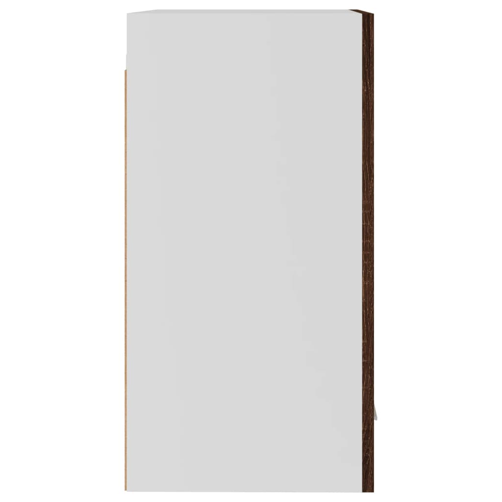 Hängeschrank Lyon Braun Eichen-Optik 39,5x31x60 cm Holzwerkstoff