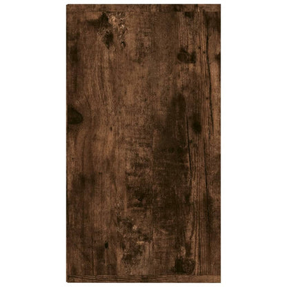 Schuhbank Räuchereiche 103x30x55 cm Holzwerkstoff