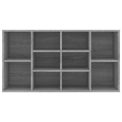 Schuhbank Grau Sonoma 103x30x55 cm Holzwerkstoff
