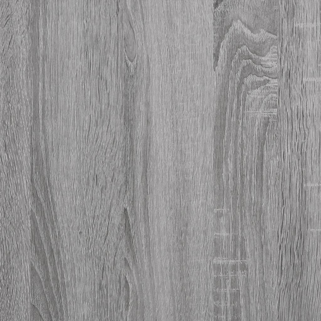 Schuhbank Grau Sonoma 103x30x55 cm Holzwerkstoff