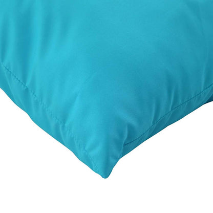 Wurfkissen 4 pcs Türkis 40 x 40 cm Stoff