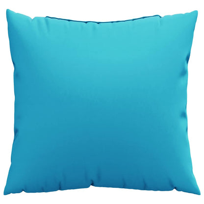 Wurfkissen 4 pcs Türkis 40 x 40 cm Stoff