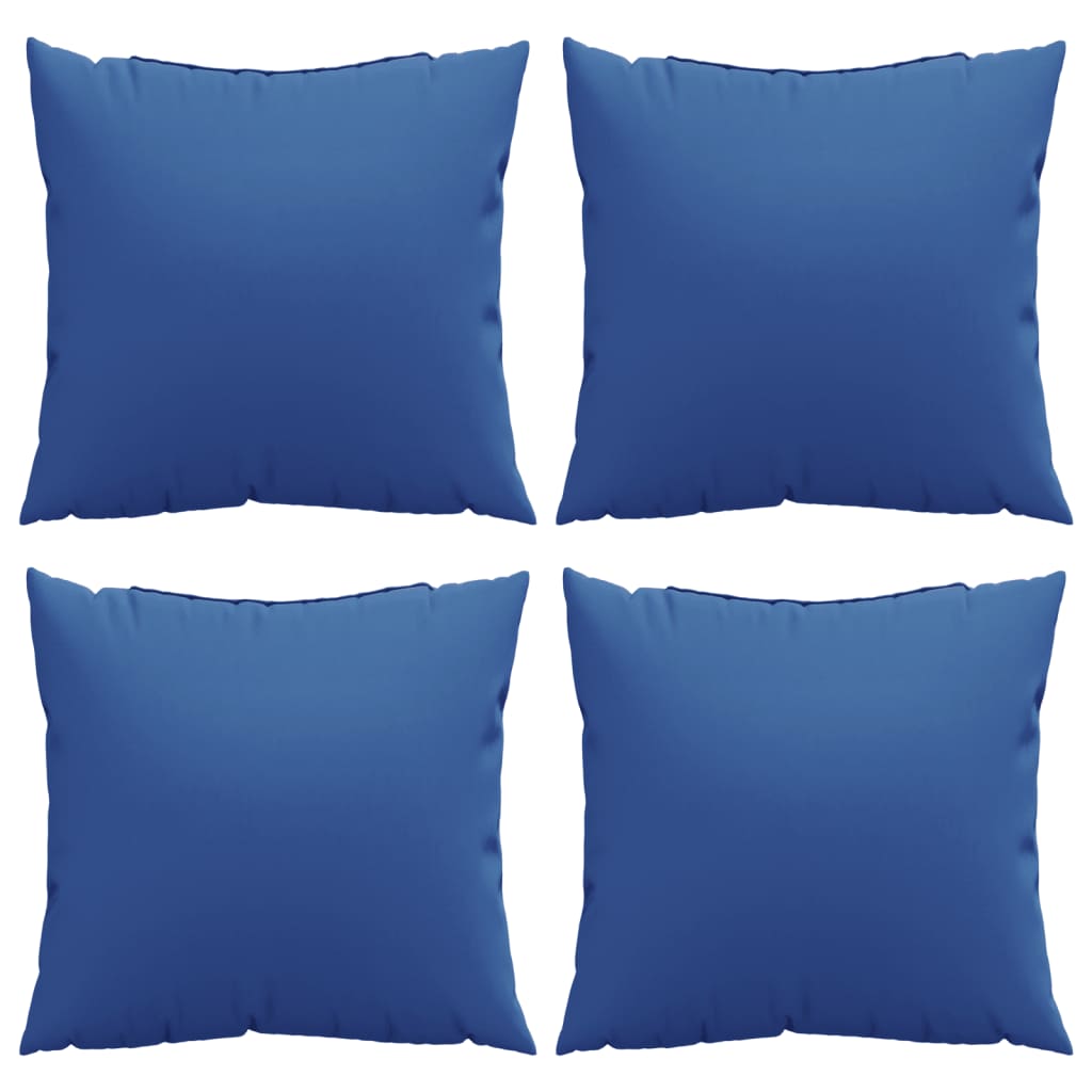 Sofakissen 4 Stk. Königsblau 60x60 cm Stoff