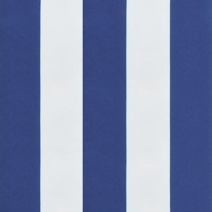 Zierkissen 4 Stk. Blau & Weiß Gestreift 60x60 cm Stoff