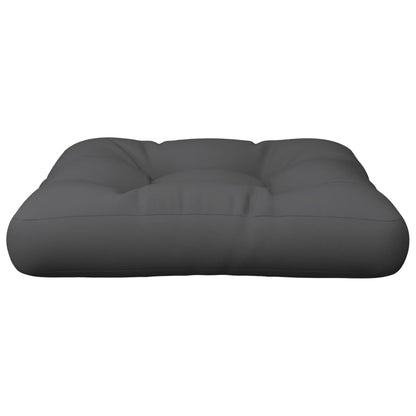 Palettenkissen Anthrazit 50x50x12 cm Stoff