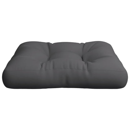 Palettenkissen Anthrazit 50x50x12 cm Stoff