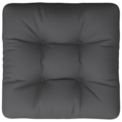 Palettenkissen Anthrazit 50x50x12 cm Stoff