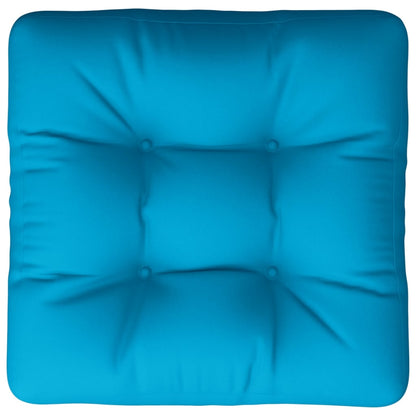 Palettenkissen Blau 50x50x12 cm Stoff