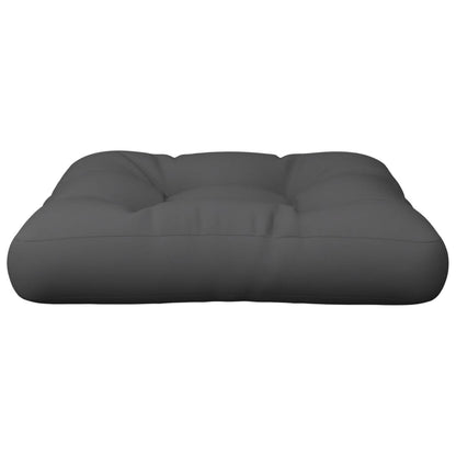 Palettenkissen Anthrazit 60x60x12 cm Stoff